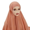 thumbnail image 1 of Vinsonshop Head Wraps for Women Hijab Scarf for Women Long Scarf Head Coverings for Women Head Scarves Head Scarf for Women's Hair Head Scarf for Women I One Size, 1 of 2