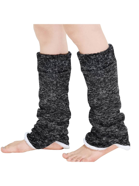 Knit Leg Warmers Long Boot Socks Warm Socks for Women Cute Boot Socks Winter Socks for Women Leg Warmers for Women Winter Warm Stockings Multi-color 2 One Size