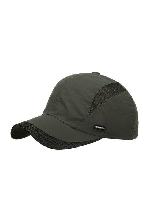 Mesh Back Cap Mesh Hat Running Hat Trucker Hat Gym Hat Workout Hat Army Green