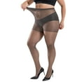 thumbnail image 1 of Vinsonshop Plus Size Pantyhose Sheer Tights Womens Pantyhose Plus Size Tights Sheer Pantyhose for Women Panty Hose Leggings for Women Nylon Stockings Gray One Size, 1 of 4