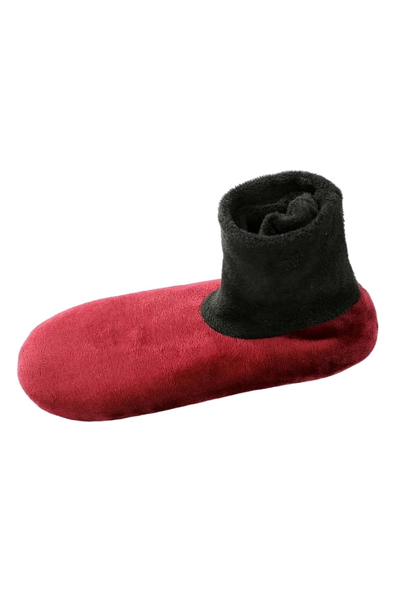 Slipper Socks for Women Fuzzy Socks for Women Anti Slip Socks for Women Warm Fuzzy Socks for Women Fuzzy Slipper Socks House Socks for Women Indoor Cute Fuzzy Socks Wine One Size