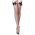 thumbnail image 1 of Vinsonshop Thigh High Socks Thigh High Fishnet Stockings Fishnets for Women Fishnet Stockings for Women Thigh High Thigh High Pantyhose Womens Stockings Thigh High Fishnet Stockings for Women Black, 1 of 9