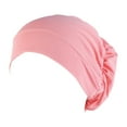 thumbnail image 1 of Vinsonshop Turbans for Women Soft Pre Tied Fashion Pleated Cancer Turban Cap Chemo Headwrap Sleep Hat Watermelon Red, 1 of 4