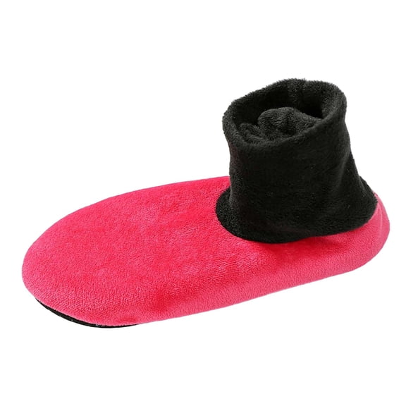 Vinsonshop Women's Slipper Socks Women Fuzzy Socks Comfortable Socks for Women Warm Fuzzy Socks for Women Fluffy Socks Fuzzy Slipper Socks Sleep Socks Hot Pink One Size