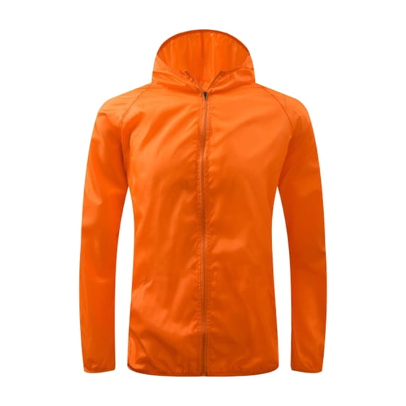 Vinsonshop Women's Sun Protection Shirt Breathable Lightweight UPF 50+ Quick Dry UV Protection Outdoor Hiking Fishing Running Beach Travel Riding Athletic Orange 4XL
