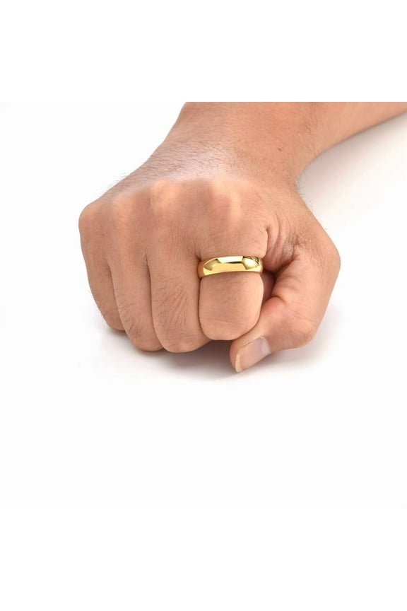 Vintage 14K Yellow Gold Wedding Rings For Couple Solid Lover's Engagement Anel Jewelry