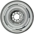thumbnail image 1 of Vintage 15x5 Chrome Steel Wheel, 5 on 4.5/4.75, 3 Inch BS, 1 of 5