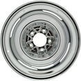 thumbnail image 1 of Vintage 15x6 Plain Steel Wheel, 5 on 5.5, 3.5 Inch BS, 1 of 4