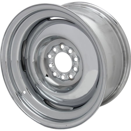 Vintage 15x8 Plain Steel Wheel, 5 on 4.5/4.75, 4 Inch BS