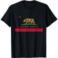 thumbnail image 1 of Vintage 1846 California Bear Republic State Flag T-Shirt, 1 of 5
