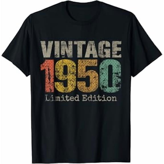 Vintage 1950 Edition 71st Birthday 71 Year Old T-Shirt