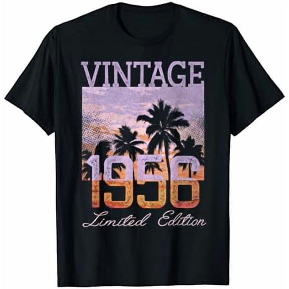 Vintage 1956 Edition 68th Birthday 68 Year Old Gifts T-Shirt