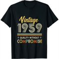 thumbnail image 1 of Vintage 1959 Birthday Gifts for Men & Women T Shirt, 1 of 5