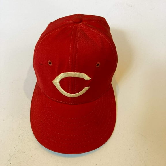 Vintage 1960's Cincinnati Reds KM Game Model Baseball Hat Cap New With Tags
