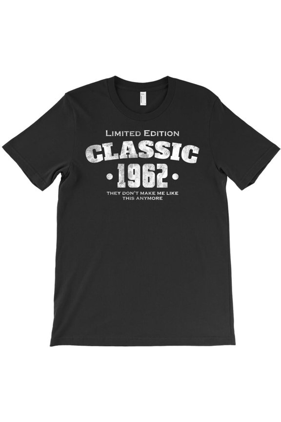 Vintage 1962 Birthday Themed Funny 60th Birthday Retro Party Gag Gift H45907 Unisex T-Shirt, Up to 5XL Available