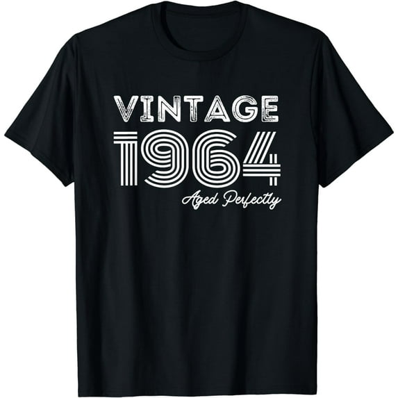 Vintage 1964 60 Year Old 60th Birthday Men & Women T-Shirt