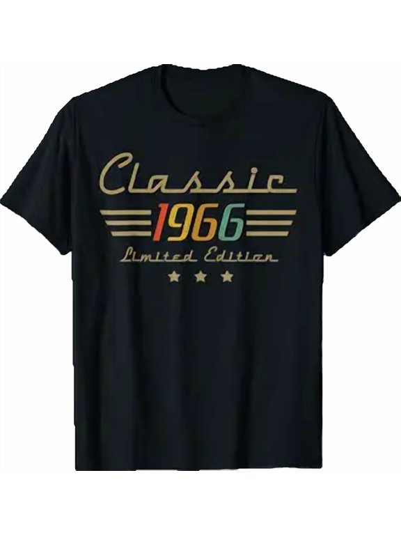 Vintage 1966 Classic Legend 60 Year Old 60th Birthday Dad T-Shirt