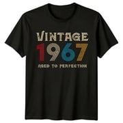 Vintage 1967 Aged To Perfection 59th Birthday T-Shirt