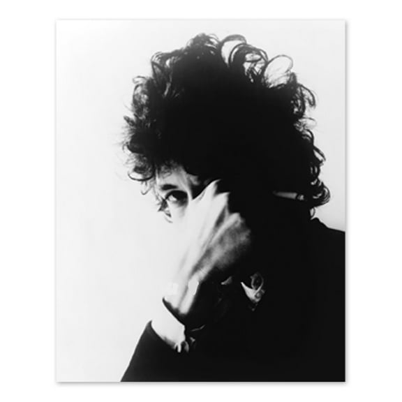 Vintage 1967 Bob Dylan Photo Print - Vintage Portrait Photo of Singer Songwriter Bob Dylan Poster Wall Art