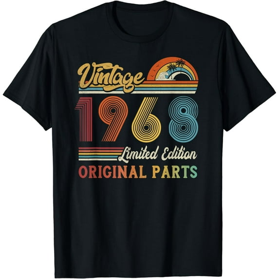 Vintage 1968 Limited Edition Original Parts T-Shirt