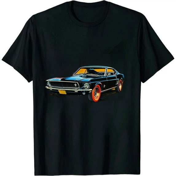 Vintage 1969 50th Birthday Classic Muscle Car Retro T-Shirt