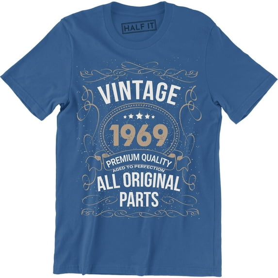 Vintage 1969 Quality All Original Parts 50 Birthday Men's T-Shirt