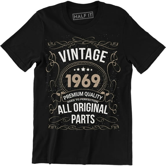 Vintage 1969 Quality All Original Parts 50 Birthday Men's T-Shirt
