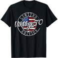 thumbnail image 1 of Vintage 1970 Flag Stamp 54th Birthday Gifts 54 Year Old T-Shirt, 1 of 3