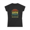 thumbnail image 1 of Vintage 1970 Limited Edition 1970 Birthday Shirts for Women Womens Shirts, 1 of 4