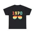 thumbnail image 1 of Vintage 1970 T Shirts for Men Retro Funny 1970 Birthday Men Shirts Big and Tall Plus Size, 1 of 4