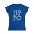thumbnail image 1 of Vintage 1970 T Shirts for Women Retro Funny 1970 Birthday Womens T Shirts, 1 of 4