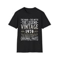 thumbnail image 1 of Vintage 1970 TShirt Men Limited Edition BDay 1970 Birthday Mens Shirts, 1 of 4