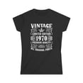 thumbnail image 1 of Vintage 1970 TShirt Women Limited Edition BDay 1970 Birthday Shirts for Women, 1 of 4