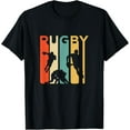 thumbnail image 1 of Vintage 1970's Style Rugby, Rugby Sports Gift T-Shirt, 1 of 3