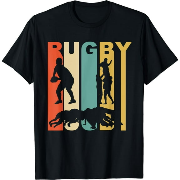 Vintage 1970's Style Rugby T-Shirt