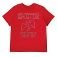 thumbnail image 1 of Vintage 1970s Rock Tour Graphic T-Shirt, Retro Concert Inspired Cotton Tee for Music Fans Red-style 5XL, 1 of 7