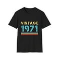 thumbnail image 1 of Vintage 1971 T Shirts for Men Retro Funny 1971 Birthday Mens T Shirt, 1 of 4
