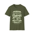 thumbnail image 1 of Vintage 1971 T Shirts for Men Retro Funny 1971 Birthday Shirts for Men, 1 of 4