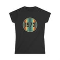 thumbnail image 1 of Vintage 1972 Birthday Shirts for Women Funny 1972 Birthday Womens T Shirt, 1 of 4