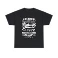 thumbnail image 1 of Vintage 1972 T Shirts for Men Retro Funny 1972 Birthday Mens T Shirts Plus Size Big and Tall, 1 of 4