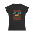 thumbnail image 1 of Vintage 1972 TShirt Women Limited Edition BDay 1972 Birthday Shirts for Women, 1 of 4