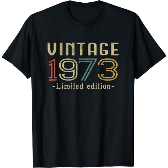 Vintage 1973 47th Birthday 47 Years Old Gift T-Shirt