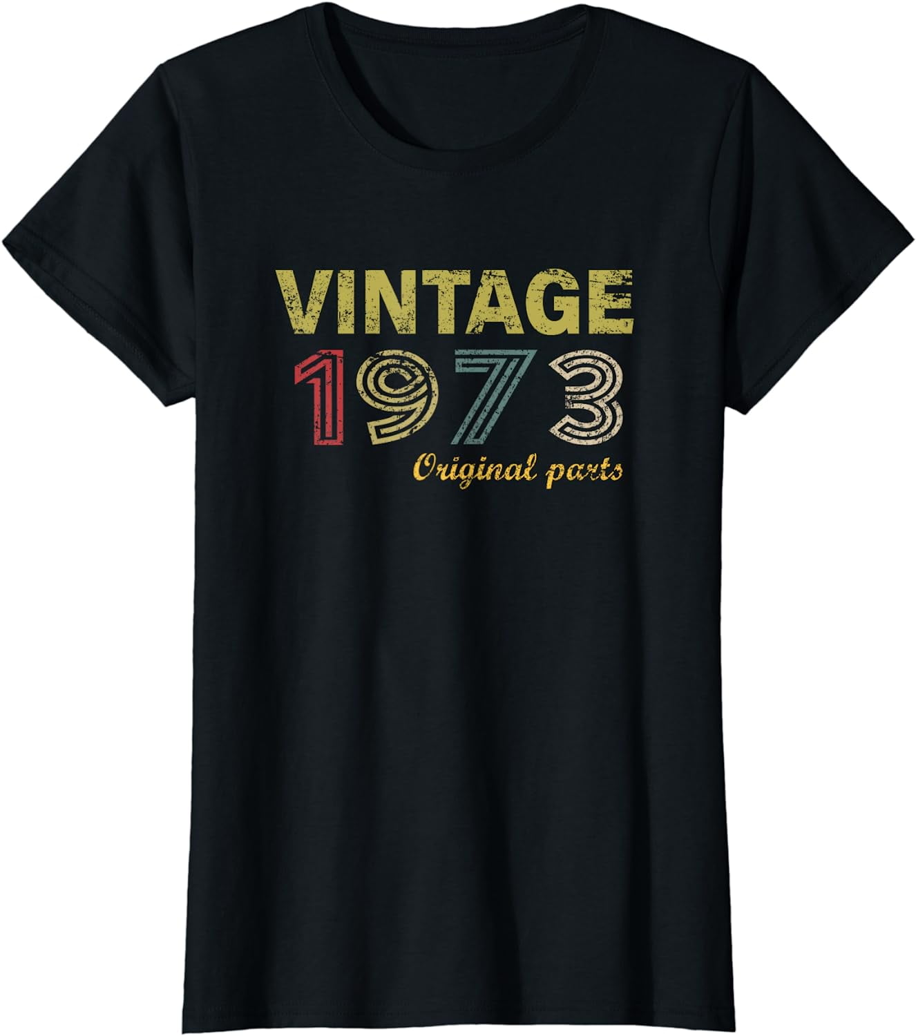Vintage 1973 Cool 50 Year Old Bday Men Women 50th Birthday T-Shirt ...