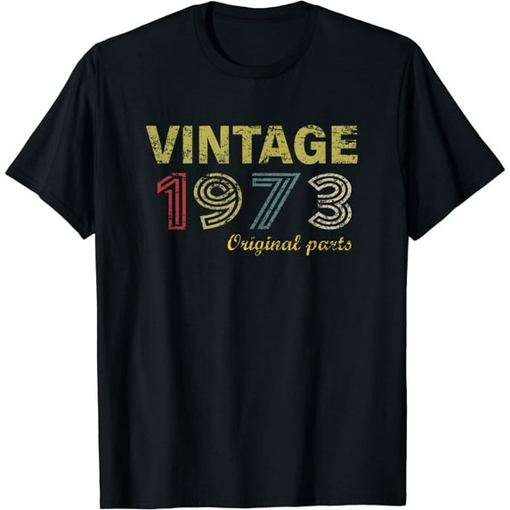 Vintage 1973 Cool 50 Year Old Bday Men Women 50th Birthday T-Shirt