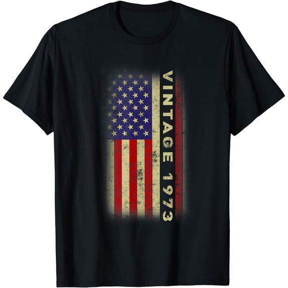 Vintage 1973 Cool 51 Year Old Bday Men Women 51st Birthday T-Shirt