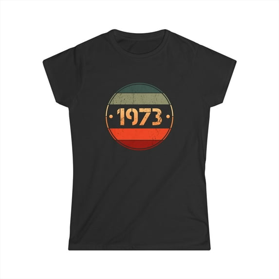 Vintage 1973 Limited Edition 1973 Birthday Shirts for Women Womens Shirts