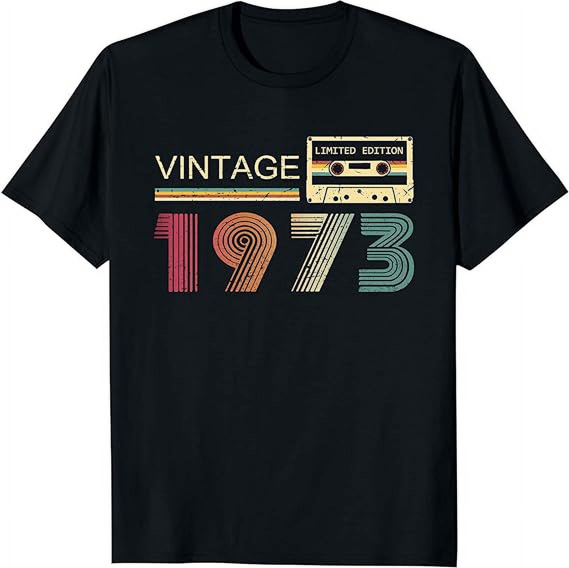 Vintage 1973 T Shirts for Men 50th Birthday Gifts for Men Husband ...