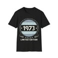 thumbnail image 1 of Vintage 1973 T Shirts for Men Retro Funny 1973 Birthday Mens Shirts, 1 of 4