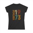 thumbnail image 1 of Vintage 1973 TShirt Women Limited Edition BDay 1973 Birthday Shirts for Women, 1 of 4
