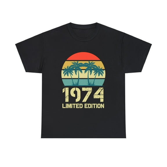 Vintage 1974 Birthday Shirts for Men Funny 1974 Birthday Big and Tall Tshirts Shirts for Men